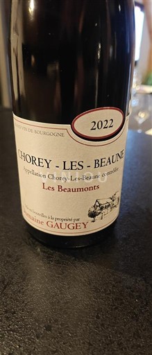 Burgundi Chorey-lès-Beaune Domaine Gaugey Les Beaumonts 2022