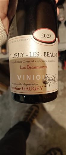 Borgogna Chorey-lès-Beaune Domaine Gaugey Les Beaumonts 2022