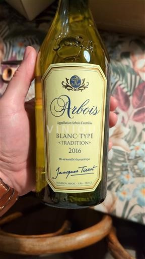 Jura Arbois Jacques Tissot Blanc Type 2016