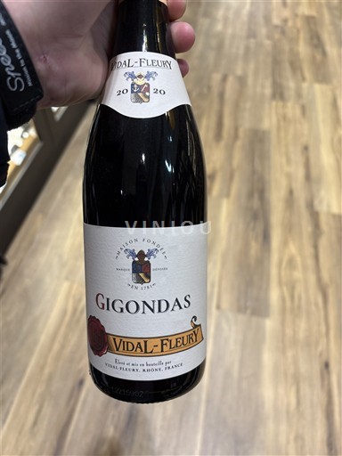 Rhônedalen Gigondas Vidal-Fleury 2020