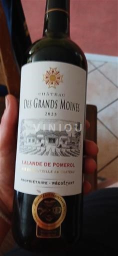 Burdeos Lalande-de-Pomerol Château des Grands Moines 2023