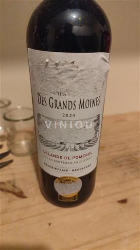 Bordeaux Lalande-de-Pomerol Château des Grands Moines 2023
