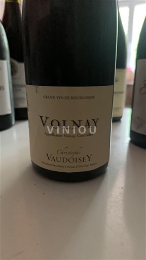 Borgonha Volnay Christophe Vaudoisey 2020