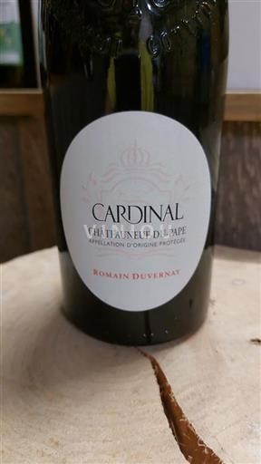 Rhônedalen Châteauneuf-du-Pape Romain Duvernay Cardinal 2020