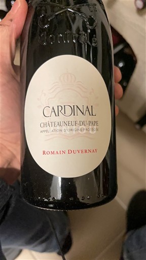 Vallée du Rhône Châteauneuf-du-pape Romain Duvernay Cardinal 2020