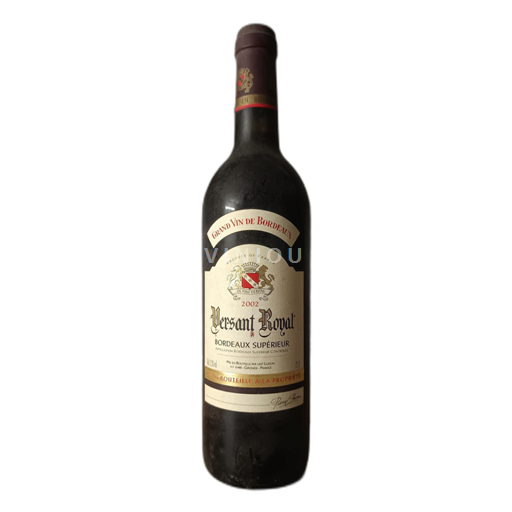 Bordeaux Bordeaux Supérieur Versant Royal 2002