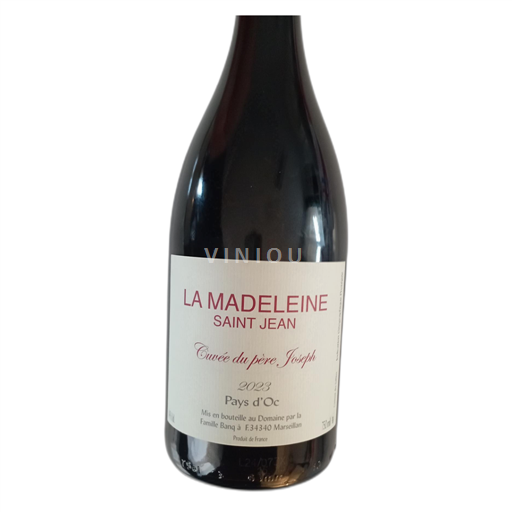 Languedoc-Roussillon Pays d'Oc La madeleine saint jean  du père Joseph 2023
