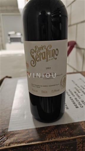 Vin Barolo Enrico Serafino - 1993 - Avis, conseil, vieillissement
