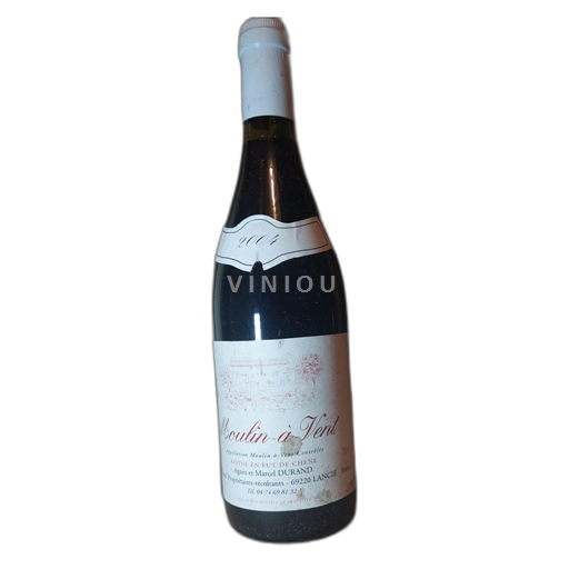 Beaujolais Moulin-à-vent Agnès et Marcel Durand 2004