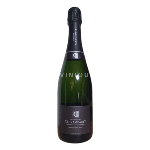Champaña Champán Clerambault Carte Noire Brut Sin añada