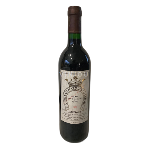 Bordeaux Margaux Château Marquis d'Alesme 1993