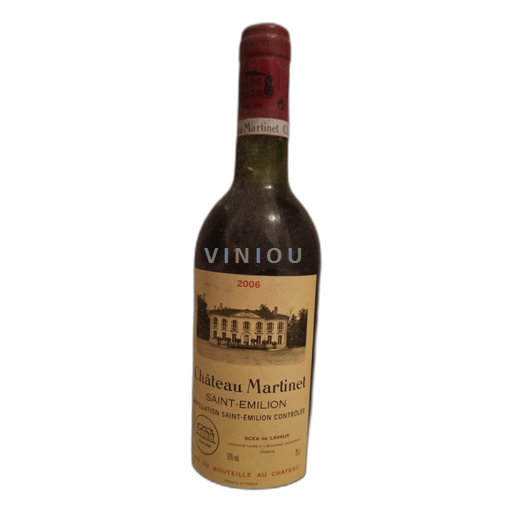 Bordeaux Saint-Émilion Château Martinet 2006