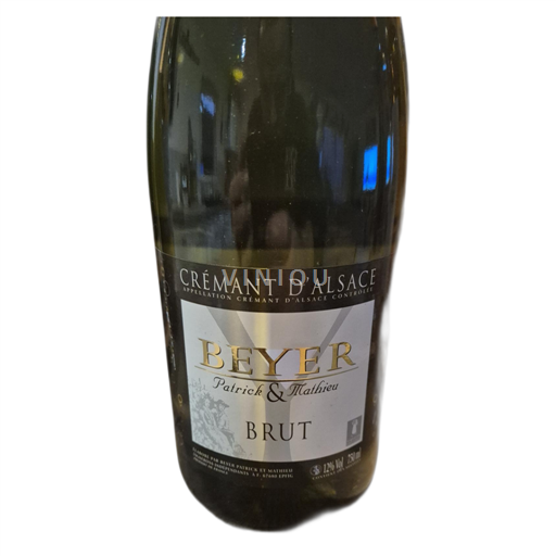 Alsace Crémant d'Alsace Beyer Brut 2019