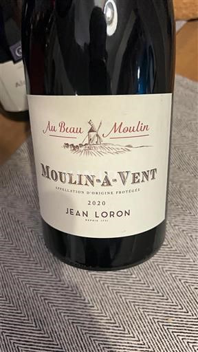 Beaujolais Moulin-à-vent Jean Loron Au Beaux Moulin 2020