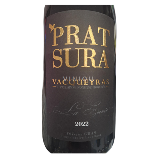 Rhône-dalen Vacqueyras Domaine du Prat Sura La  2022