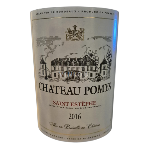 Bordeaux Saint-Estèphe Chateau Pomys 2016
