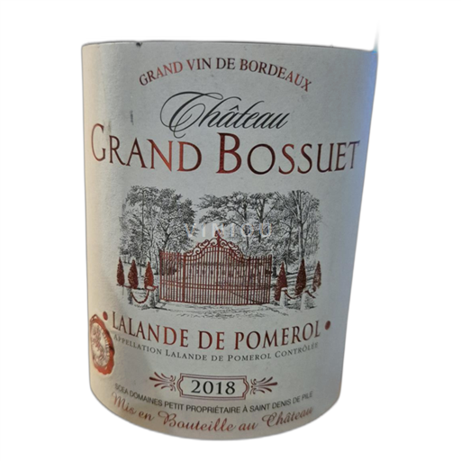 Bordeaux Lalande-de-Pomerol Château Grand Bossuet 2018
