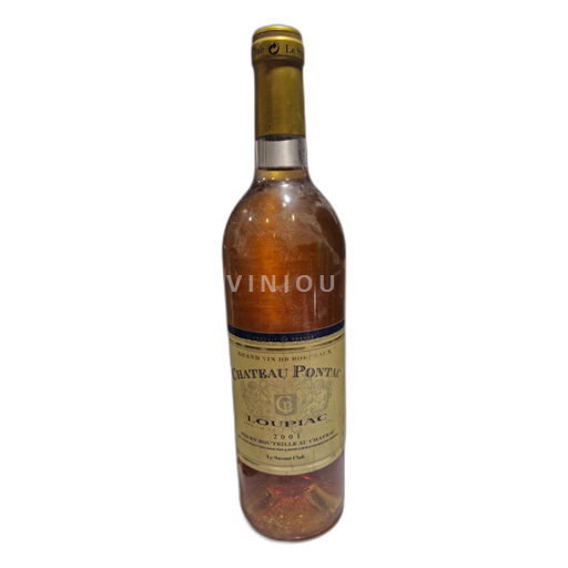 Bordeaux Loupiac Chateau Pontac 2001