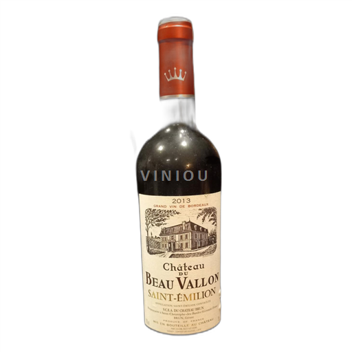 Bordeaux Saint-Émilion Château du Beau Vallon 2013