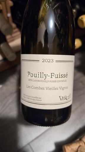 Burgundija Pouilly-fuissé Verget Les Combes Vieilles Vignes 2023