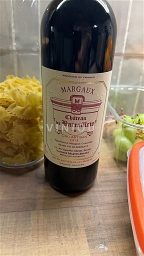 Bordeaux Margaux Chateau Les Barraillots 2014