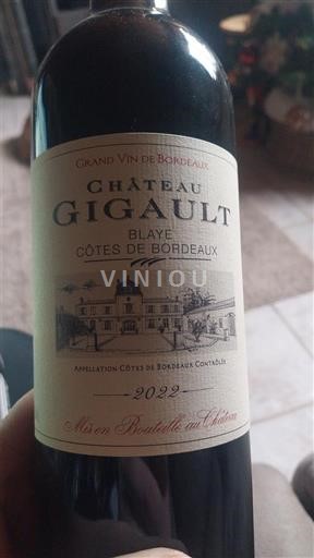 Bordeaux Blaye-Côtes-de-Bordeaux Château Gigault 2022