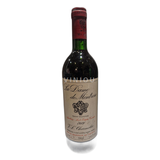 Bordeaux Saint-Estèphe Montrose La Dame 1989