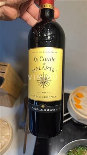 Bordeaux Pessac-Léognan Le Comte de Malartic 2021