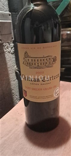 Bordeaux Saint-Émilion Grand Cru Château Carteau Côtes Daugay 2022
