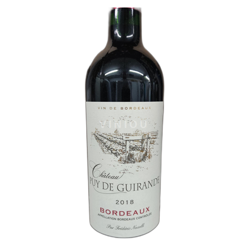 Bordeaux Château Puy de Guirande 2018