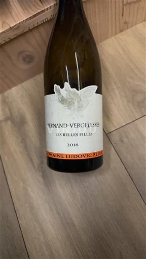 Burgundi Pernand-vergelesses Domaine Ludovic Belin Les Belles Filles 2018