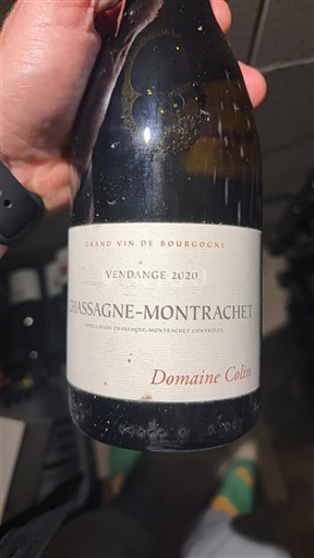 Borgoña Chassagne-Montrachet Domaine Colin 2020
