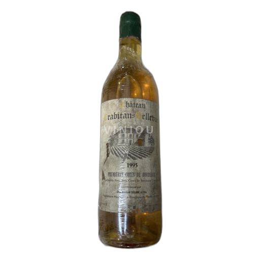 Bordeaux Premières Côtes de Bordeaux Château Crabitan-Bellevue 1995