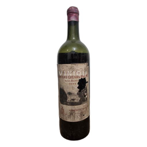 Bordeaux Saint-Émilion Château Cheval Blanc 1933