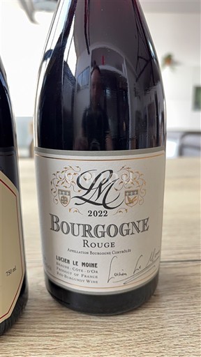 Vins Bourgogne Lucien Le Moine - 2022 - Avis, conseil