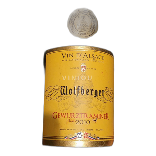 Alsace Wolfberger Gewurztraminer 2010