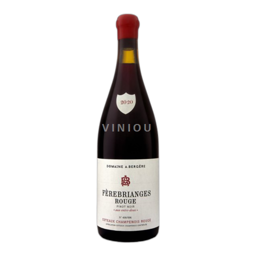 Champaña Coteaux champenois Domaine A. Bergère Fèrebrianges Rouge 2020