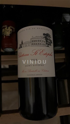 Bordeaux Saint-Estèphe Château St-Estèphe 2018
