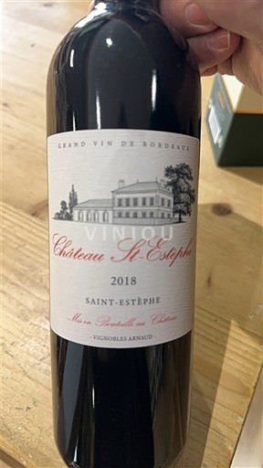 Bordeaux Saint-Estèphe Château St-Estèphe 2018