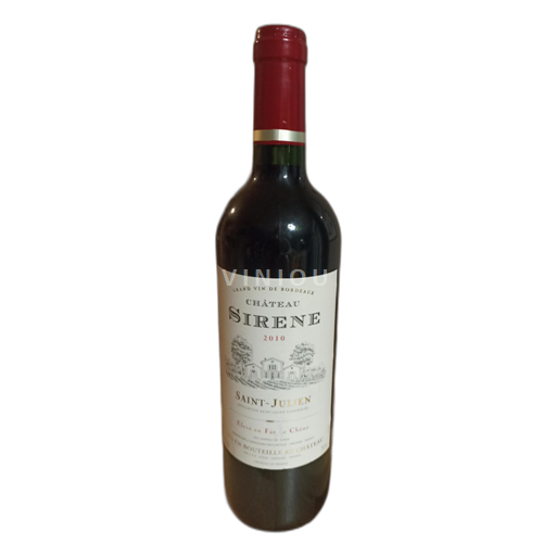 Bordeaux Saint-Julien Château Sirene 2010