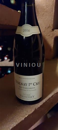 Vin Volnay Domaine Vaudoisey - Les Caillerets - 2016 - Avis