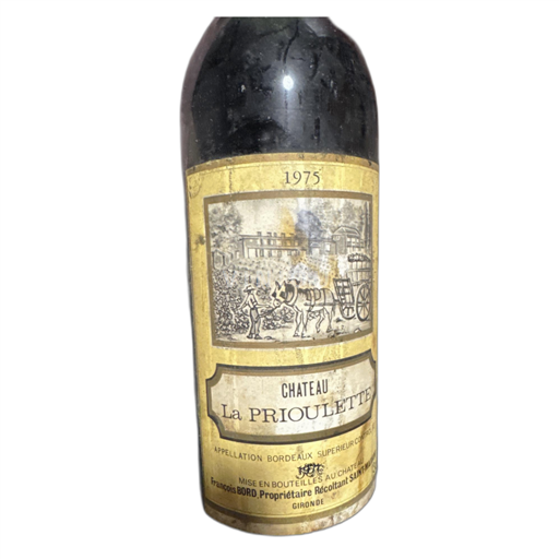 Bordeaux Bordeaux superiore Château La Prioulette 1975