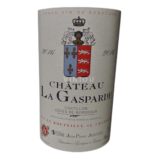 Bordeaux Castillon-côtes-de-bordeaux Château La Gasparde 2016
