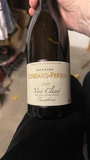 Bourgogne Viré-clessé Domaine Gondard-Perrin Symphonie 2020
