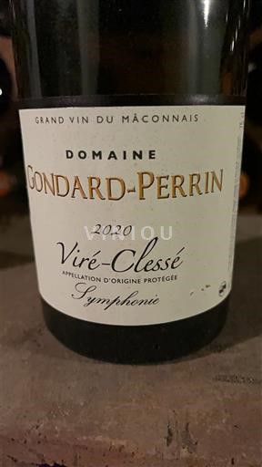 Burgundia Viré-clessé Domaine Gondard-Perrin Symphonie 2020