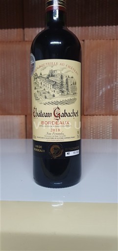 Bordeaux Château Gabachot 2018