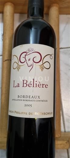 Bordeaux La Bélière 2005