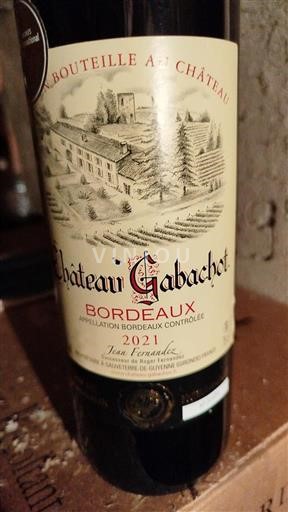 Bordeaux Château Gabachot 2021