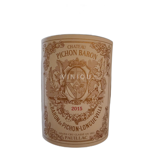 Bordeaux Pauillac Château Pichon Baron Baron de Pichon-Longueville 2015