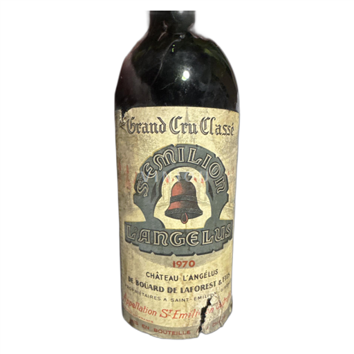 Bordeaux Saint-Émilion Château L'Angélus 1970